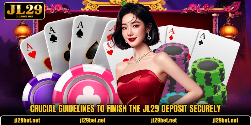 Crucial guidelines to finish the JL29 deposit securely