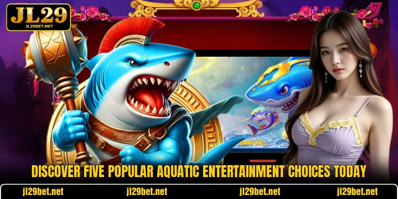 Discover five popular aquatic entertainment choices today