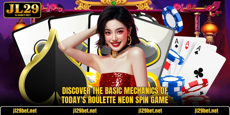 Discover the basic mechanics of today's Roulette Neon Spin game
