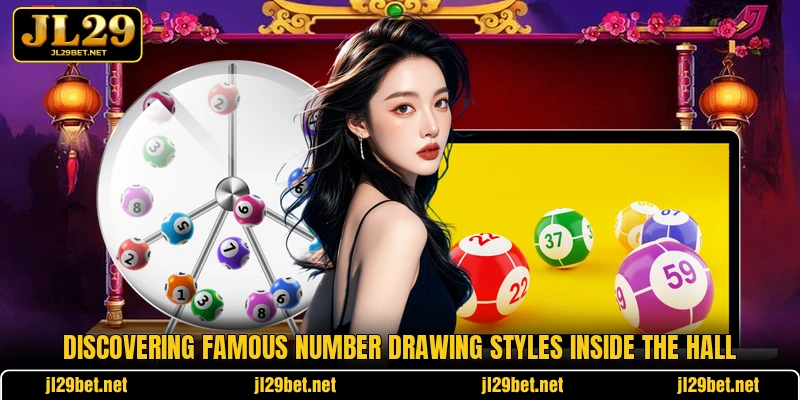 Discovering famous number drawing styles inside the hall