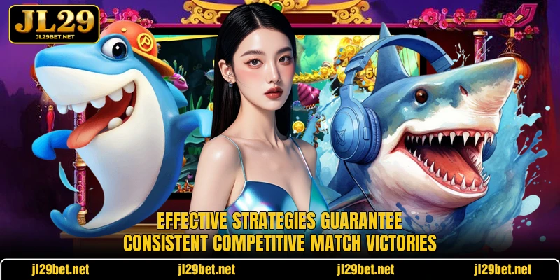 Effective strategies guarantee consistent competitive match victories
