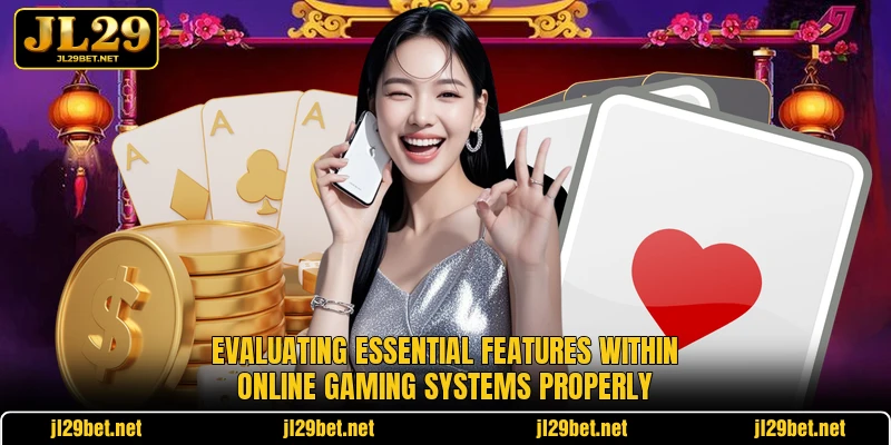 Evaluating essential features within online gaming systems properly