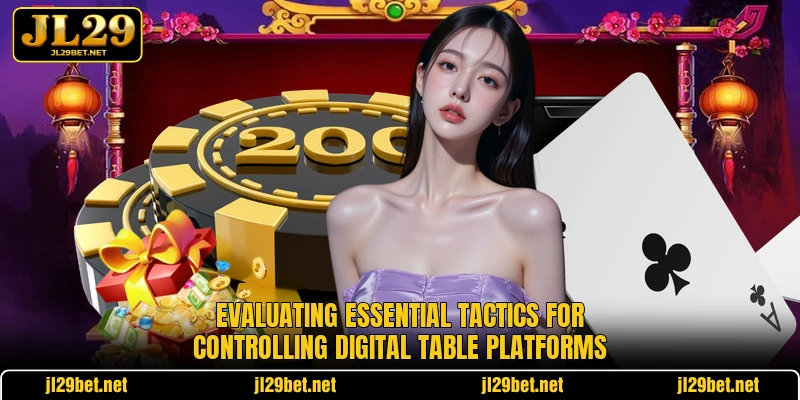 Evaluating essential tactics for controlling digital table platforms