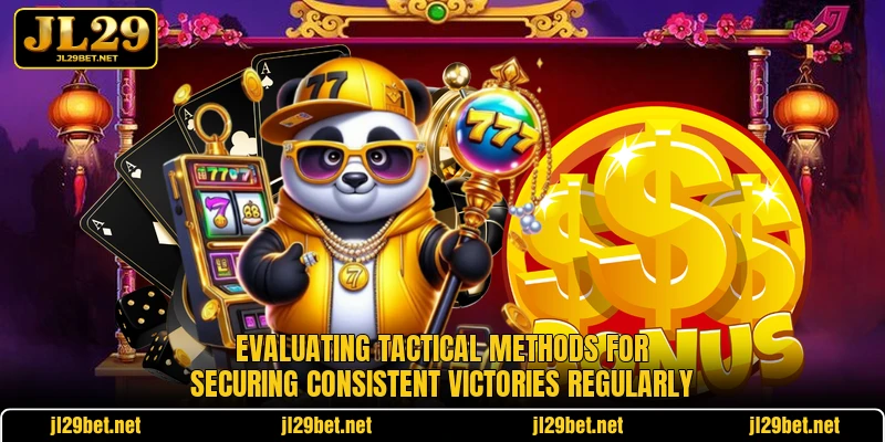 Evaluating tactical methods for securing consistent victories regularly