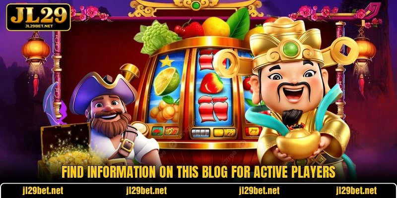 Find information on this blog for active players