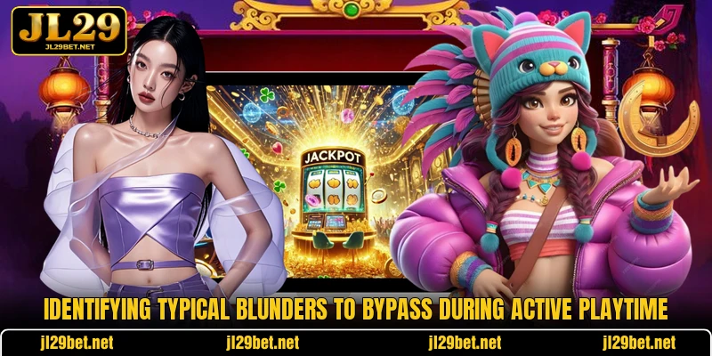 Identifying typical blunders to bypass during active playtime