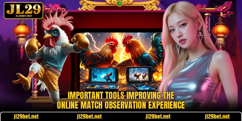 Important tools improving the online match observation experience