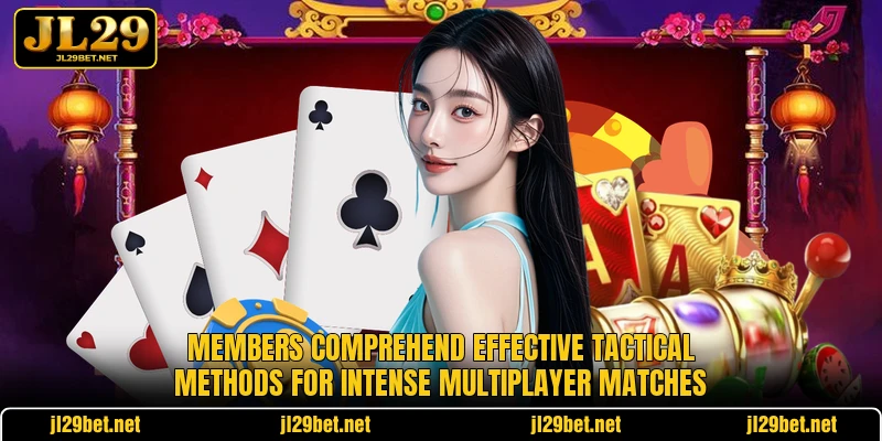 Members comprehend effective tactical methods for intense multiplayer matches
