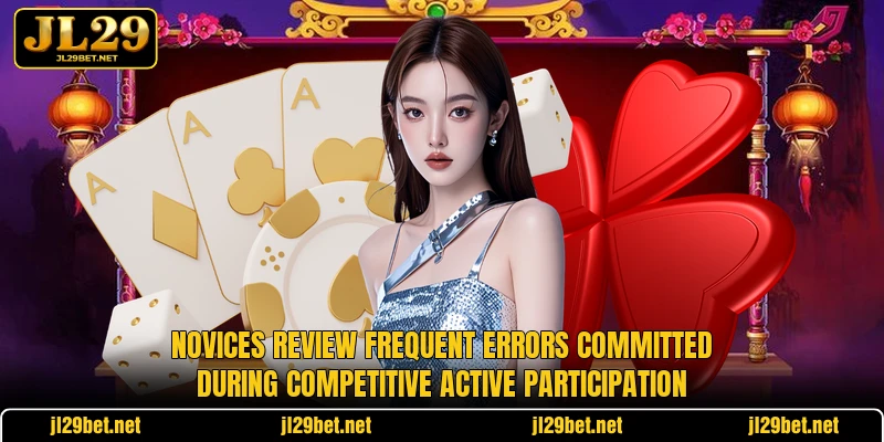 Novices review frequent errors committed during competitive active participation