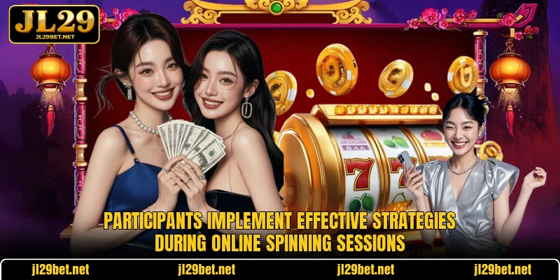 Participants implement effective strategies during online spinning sessions