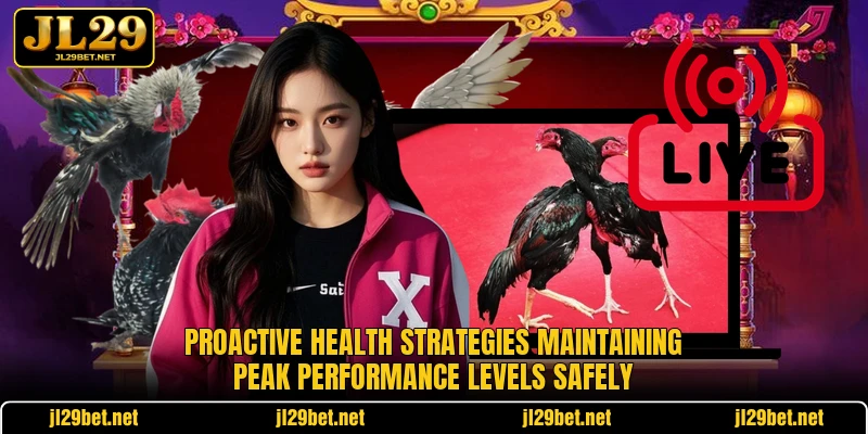Proactive health strategies maintaining peak performance levels safely