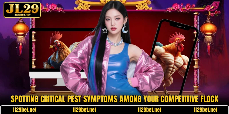 Spotting critical pest symptoms among your competitive flock