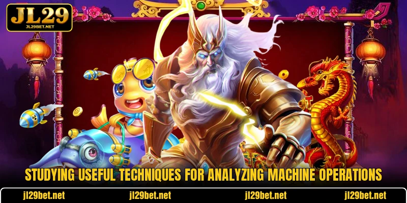 Studying useful techniques for analyzing machine operations