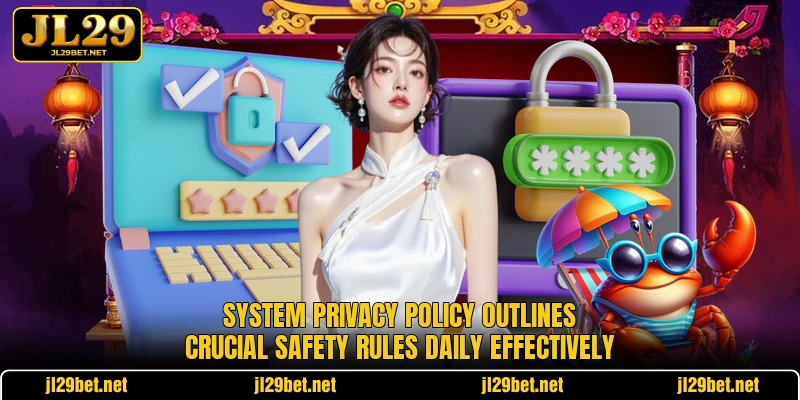 System privacy policy outlines crucial safety rules daily effectively