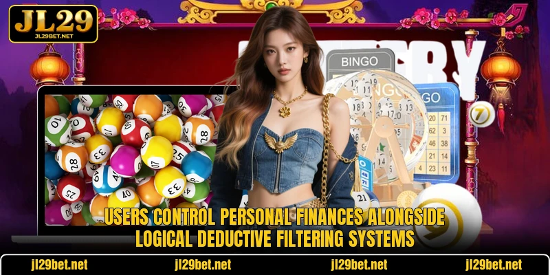 Users control personal finances alongside logical deductive filtering systems