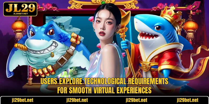 Users explore technological requirements for smooth virtual experiences